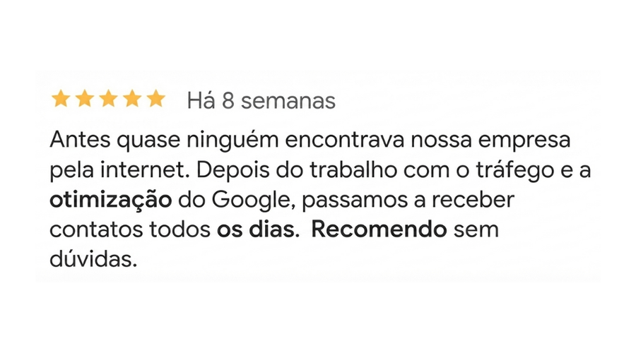 Depoimento de cliente